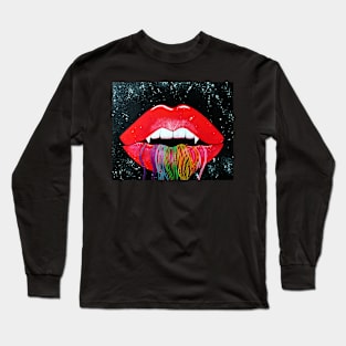 Vampire Rainbow Long Sleeve T-Shirt